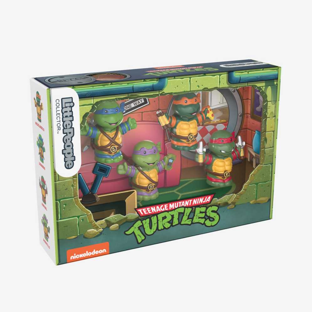 Teenage Mutant Ninja Turtles - Fisher Price (Little People Collector) action figure collectible [Barcode 194735163106] - Main Image 3