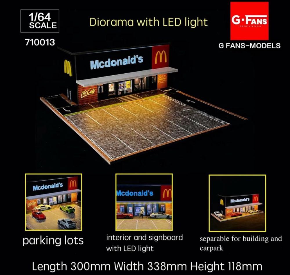 Garage McDonald’s - G-Fans (Garage Kit) action figure collectible - Main Image 4