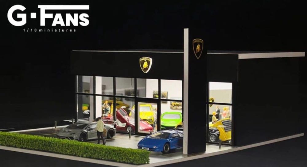 Garage Porsche Show Room - G-Fans (Garage Kit) action figure collectible - Main Image 2