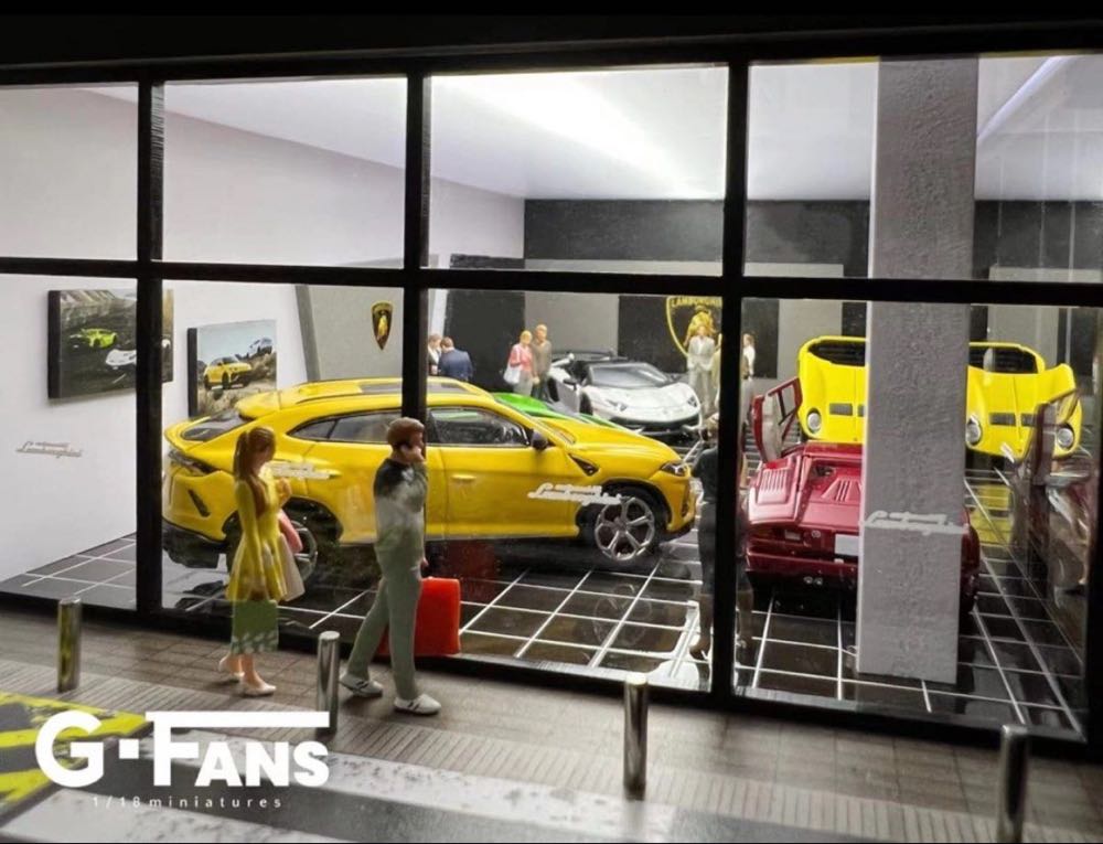 Garage Porsche Show Room - G-Fans (Garage Kit) action figure collectible - Main Image 3