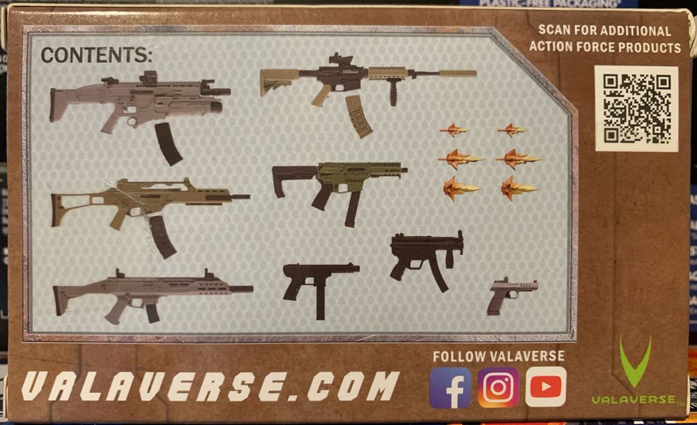 Weapons Pack Charlie - Valaverse (Valaverse: Action Force) action figure collectible - Main Image 2