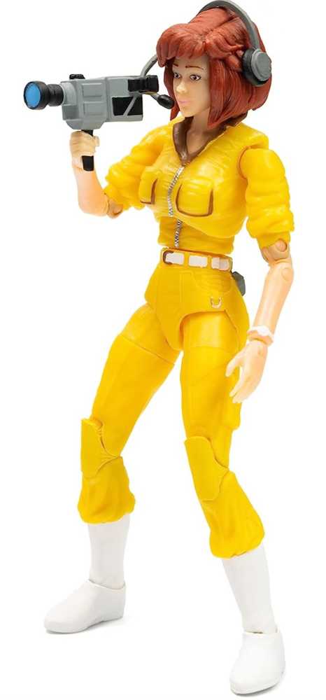 Bst Axn TMNT- April O’Neil (The Reporter) - Nickelodeon (The Loyal Subjects: BST AXN (TMNT)) action figure collectible [Barcode 810122580195] - Main Image 3