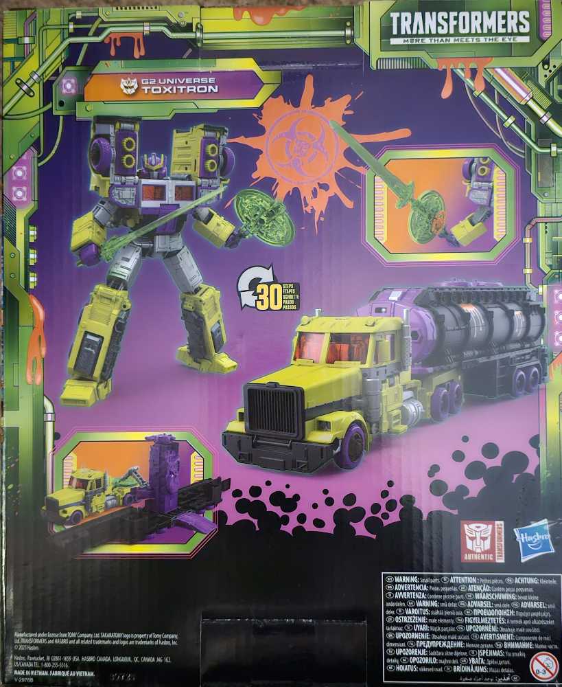 Toxitron - Hasbro (Transformer Toxitron Collection) action figure collectible [Barcode 5010996138798] - Main Image 2
