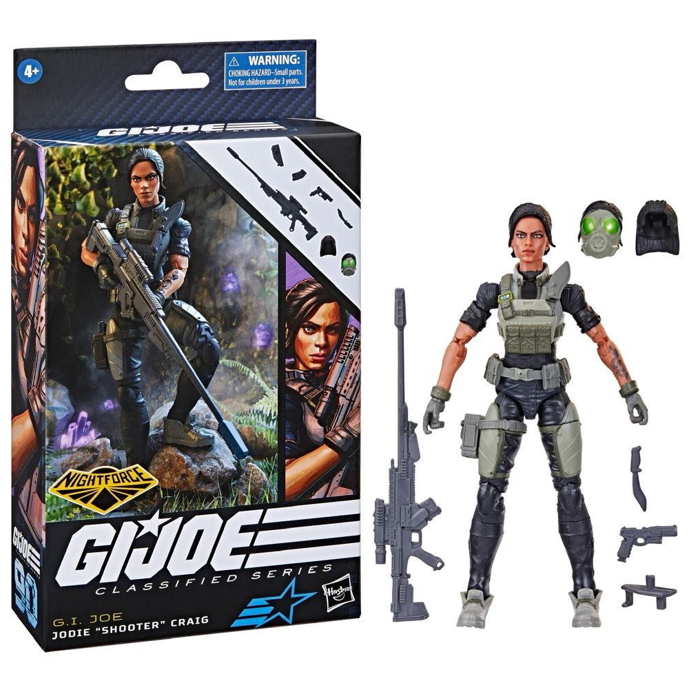 #90 Shooter Night Force) - Hasbro (G.I.Joe Classified Series) action figure collectible - Main Image 3