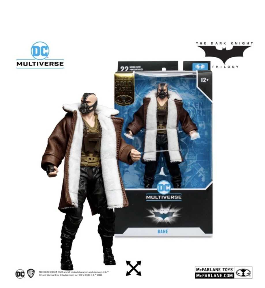 Bane (Trench Coat) Gold Label - Mcfarlane (DC Multiverse) action figure collectible [Barcode 787926170863] - Main Image 2