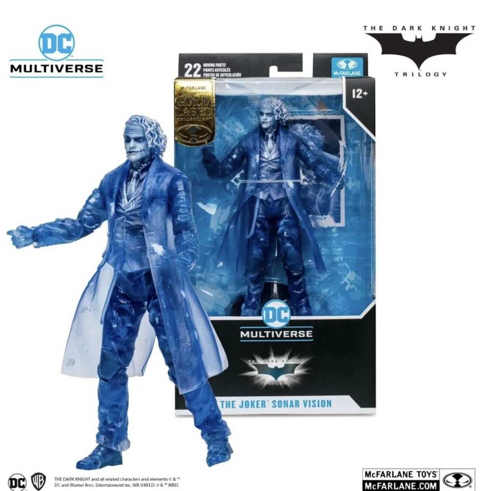 The Joker (Sonar Vision) - McFarlane Toys™ (The Dark Knight (2008)) action figure collectible [Barcode 787926170849] - Main Image 2