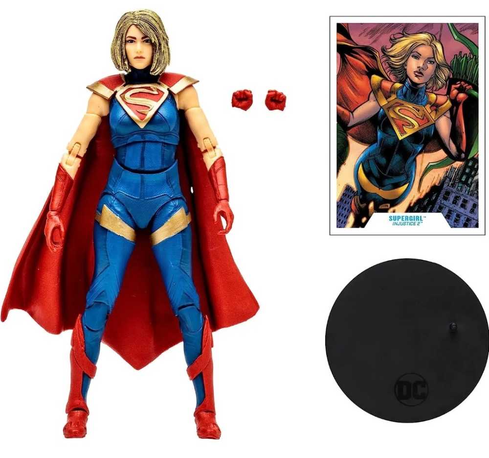 Batman Dr Fate Supergirl Gold  - McFarlane Toys (McFarlane Toys) action figure collectible [Barcode 787926157482] - Main Image 3