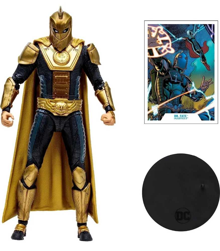 Batman Dr Fate Supergirl Gold  - McFarlane Toys (McFarlane Toys) action figure collectible [Barcode 787926157482] - Main Image 4