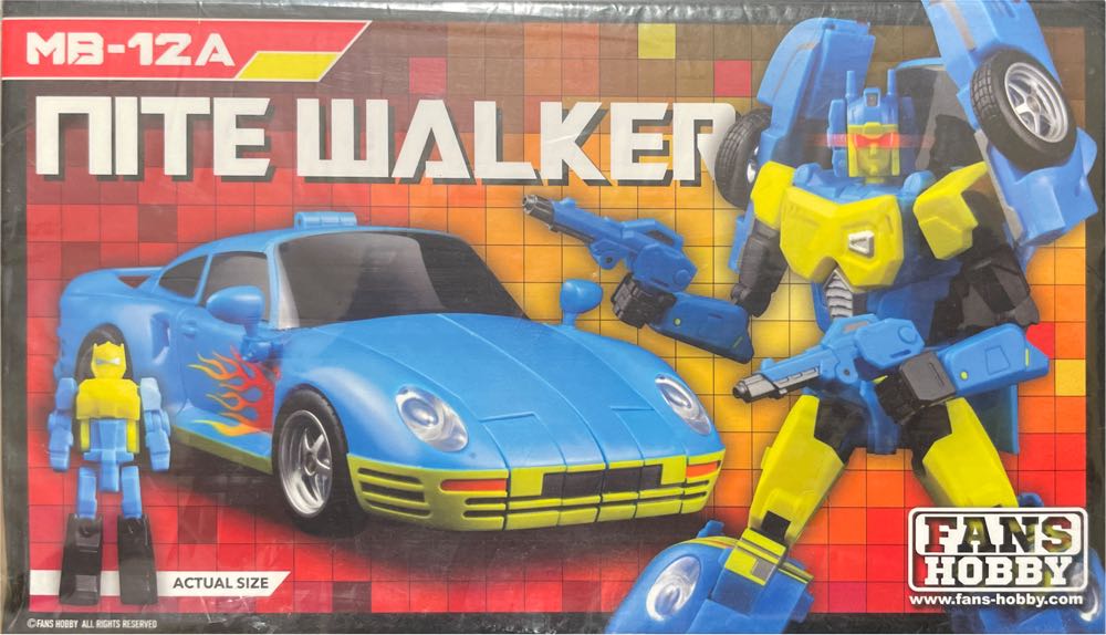 Nightbeat MB-12A Nite Walker - Fans Hobby (Masterpiece Transformers) action figure collectible [Barcode 4897031554826] - Main Image 4