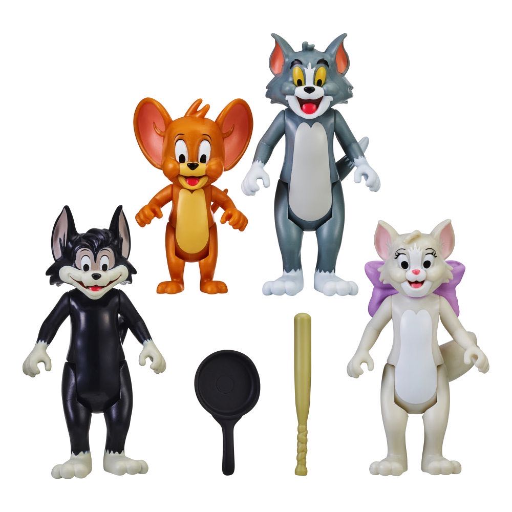 Tom & Jerry Figure Four Pack - Friends & Foes - Moose Toys action figure collectible [Barcode 630996144589] - Main Image 2