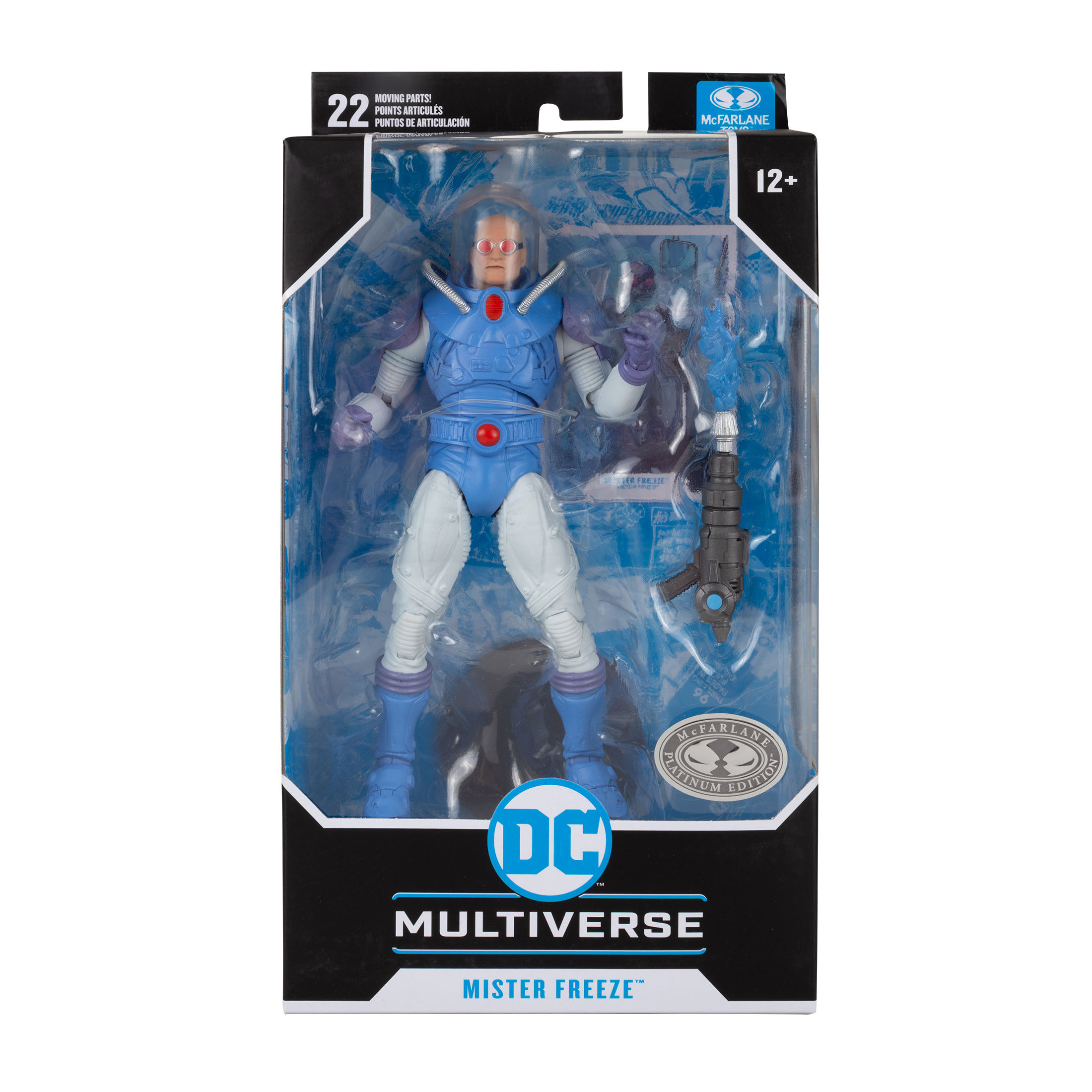 Mister Freeze - Victor Fries Platinum Edition - McFarlane Toys™ (DC Multiverse) action figure collectible [Barcode 787926152838] - Main Image 2