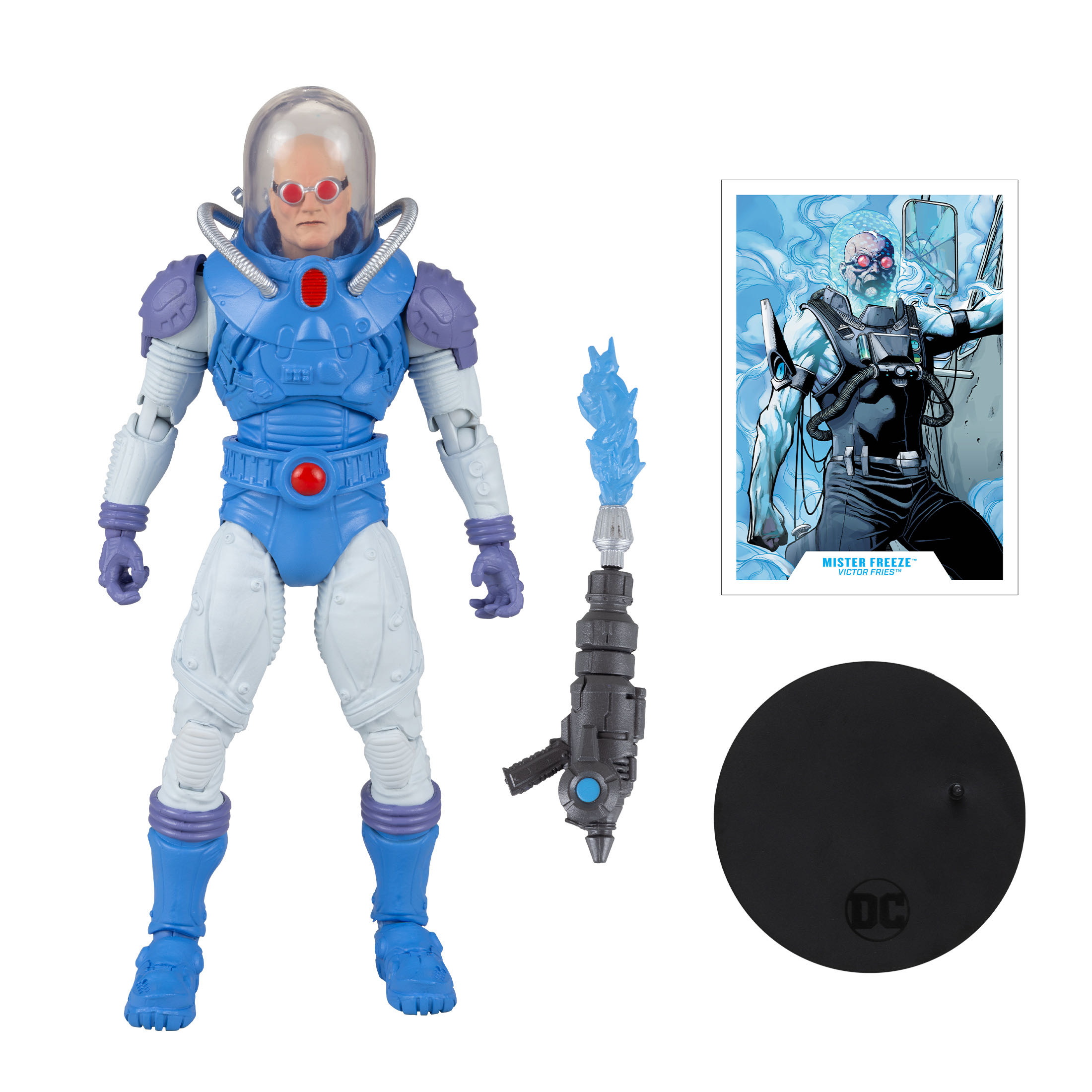 Mister Freeze - Victor Fries Platinum Edition - McFarlane Toys™ (DC Multiverse) action figure collectible [Barcode 787926152838] - Main Image 3