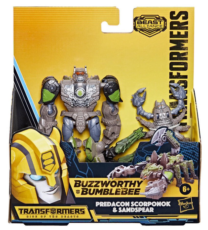 Rise Of The Beasts Beast Alliance Scorponok And Sandspear - Hasbro (Transformers) action figure collectible - Main Image 3