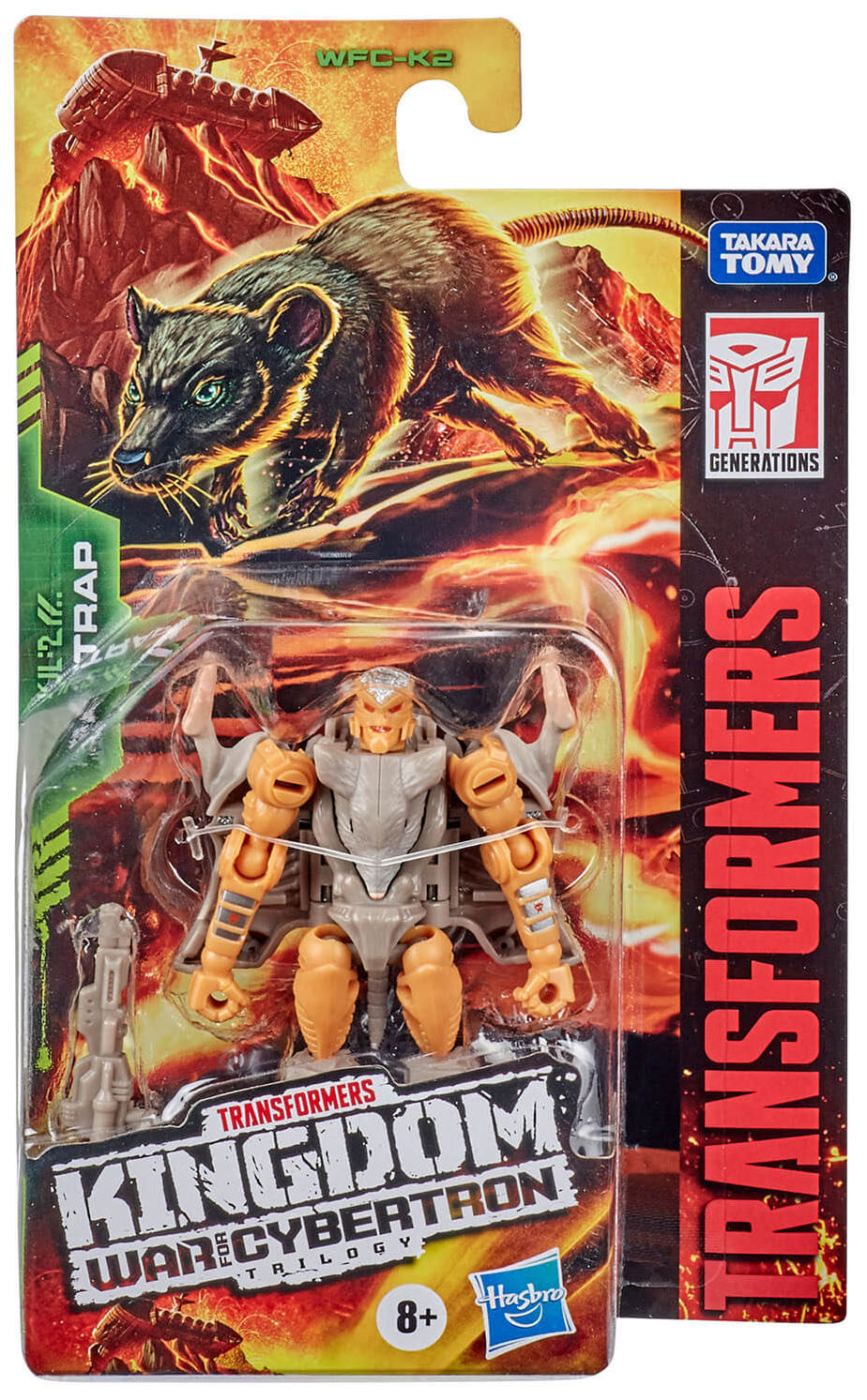 WFC-K02 Rattrap (Core)❤️‍🔥 - Hasbro (Transformers: WFC Trilogy Kingdom) action figure collectible - Main Image 3