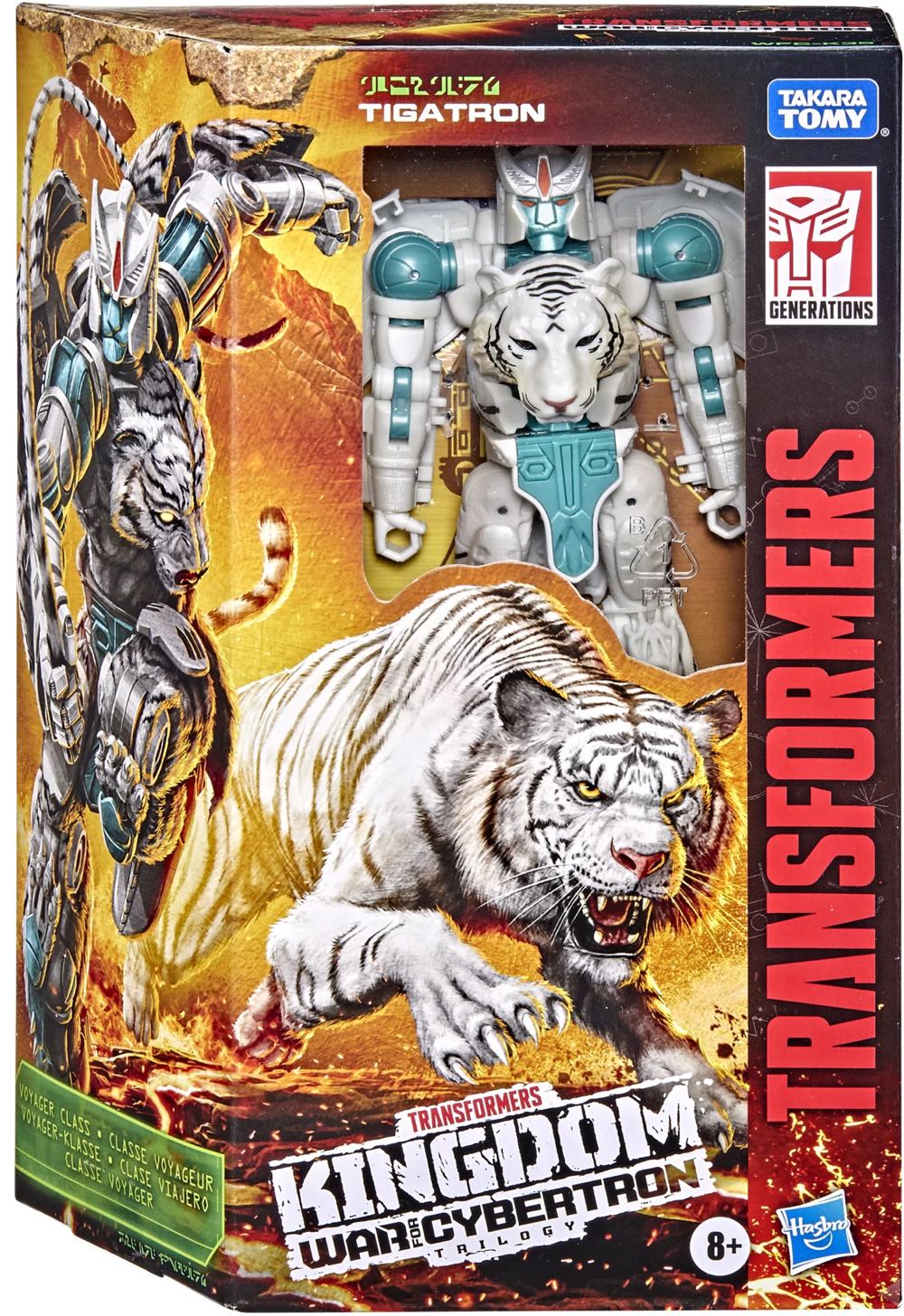 Kingdom Voyager Class Tigatron - Hasbro (Transformers) action figure collectible - Main Image 3