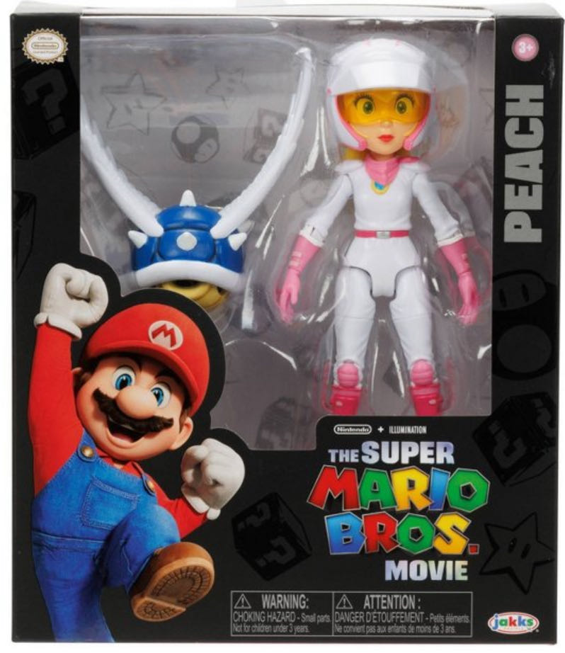 Peach (Motorcycle Outfit) - Jakks (Mario) action figure collectible - Main Image 2