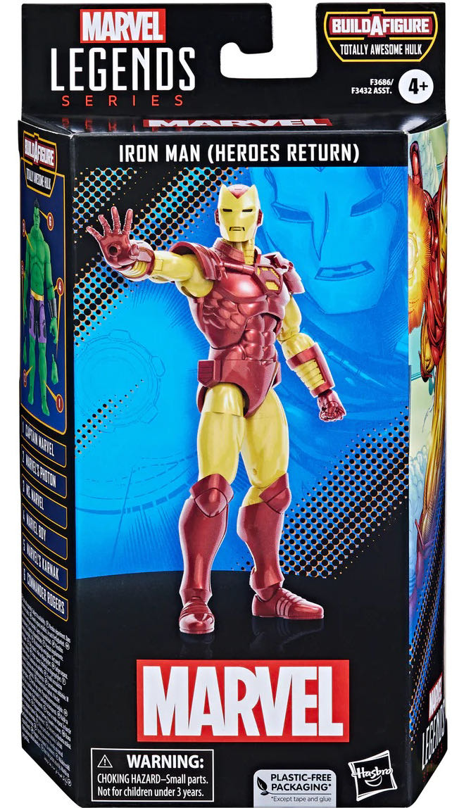 Iron Man: Heroes Return - Hasbro (Marvel Legends) action figure collectible - Main Image 4