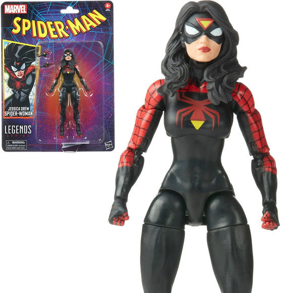 Jessica Drew Spider-Woman - Hasbro (Marvel Legends Retro) action figure collectible [Barcode 5010994181291] - Main Image 2