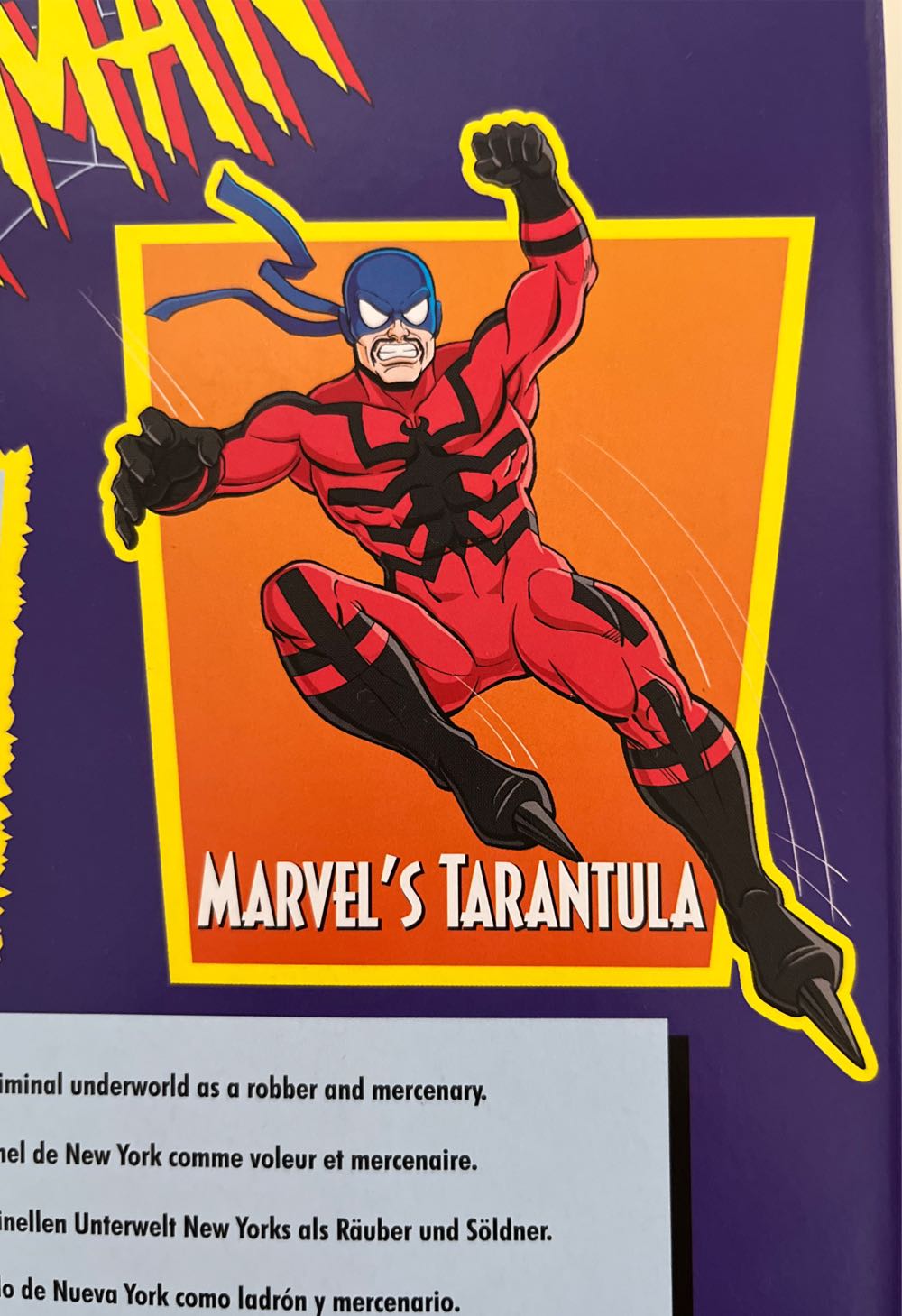 Tarantula - Hasbro (Marvel Legends Spider-Man Retro Series) action figure collectible [Barcode 5010994181307] - Main Image 3