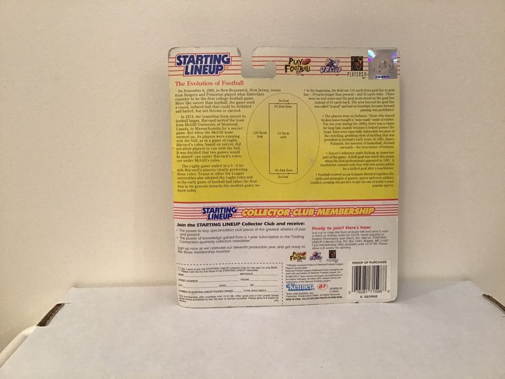 Eddie George - Kenner action figure collectible - Main Image 2