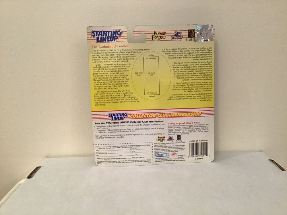 Terry Glenn - Kenner action figure collectible - Main Image 2