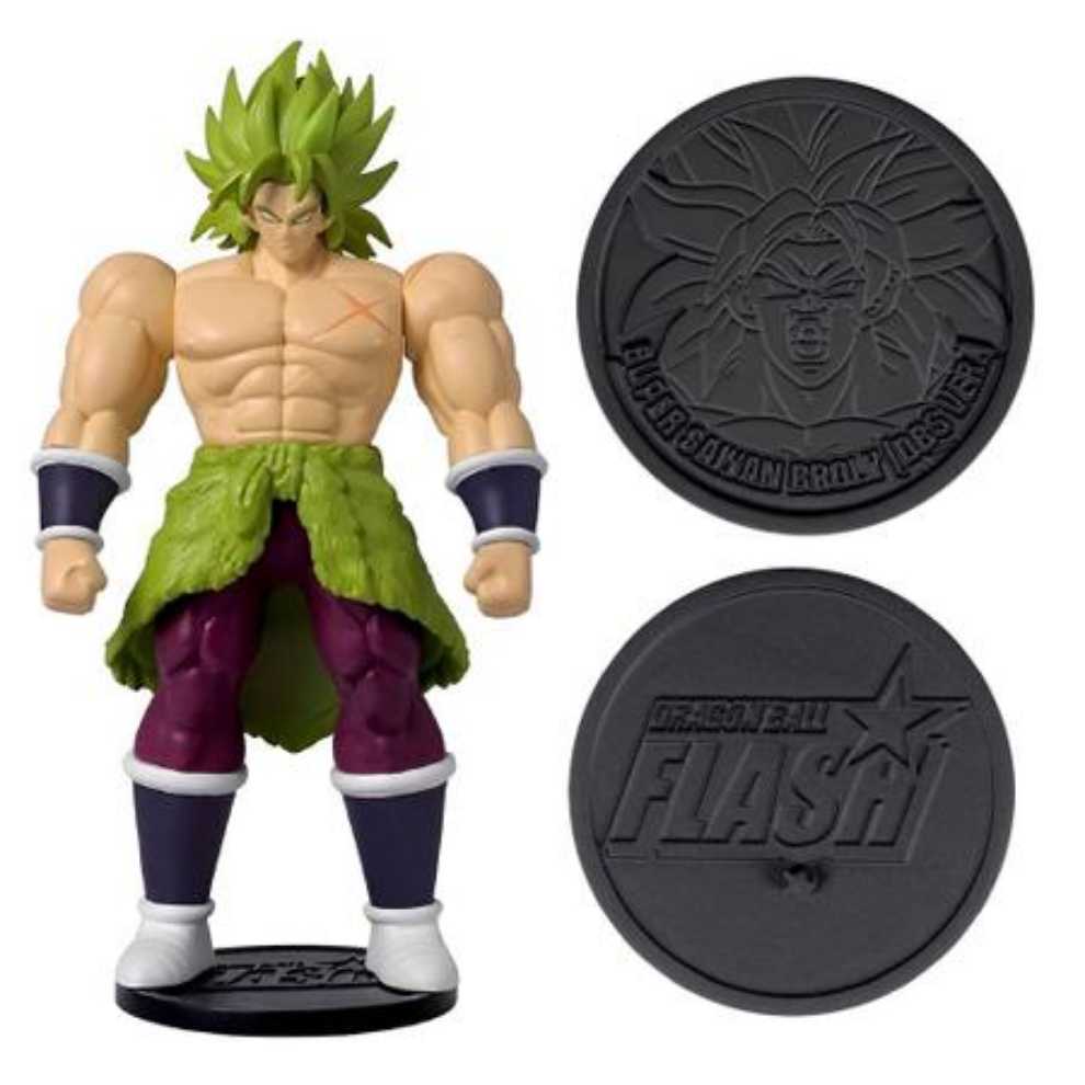 Dragon Ball: Super Saiyan Broly - Bandai America (Dragon Ball Flash) action figure collectible [Barcode 045557372170] - Main Image 3