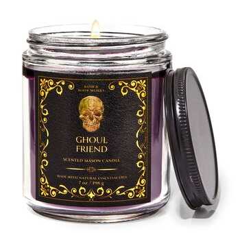 CANDLE: Halloween Bath & Bodyworks Ghoul Friend Single Wick 2023 - Bath & Bodyworks Candle (Halloween Candles) action figure collectible [Barcode 8601738666609] - Main Image 4