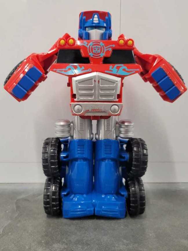 Optimus Prime Rescue Trailer Missing Trailer - Hasbro (Playskool Big Adventures) action figure collectible - Main Image 2