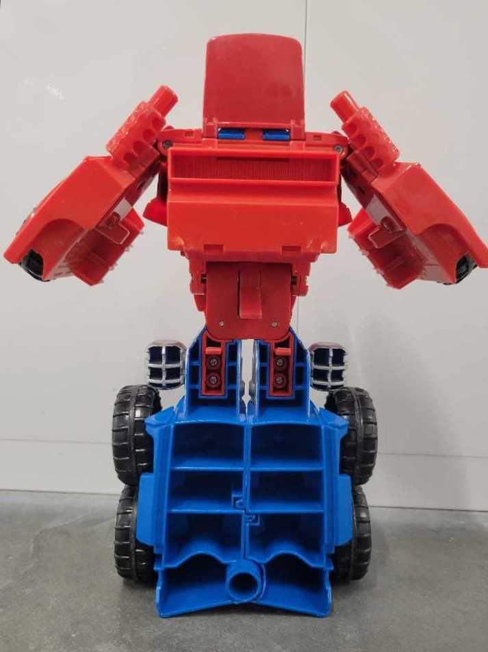 Optimus Prime Rescue Trailer Missing Trailer - Hasbro (Playskool Big Adventures) action figure collectible - Main Image 4