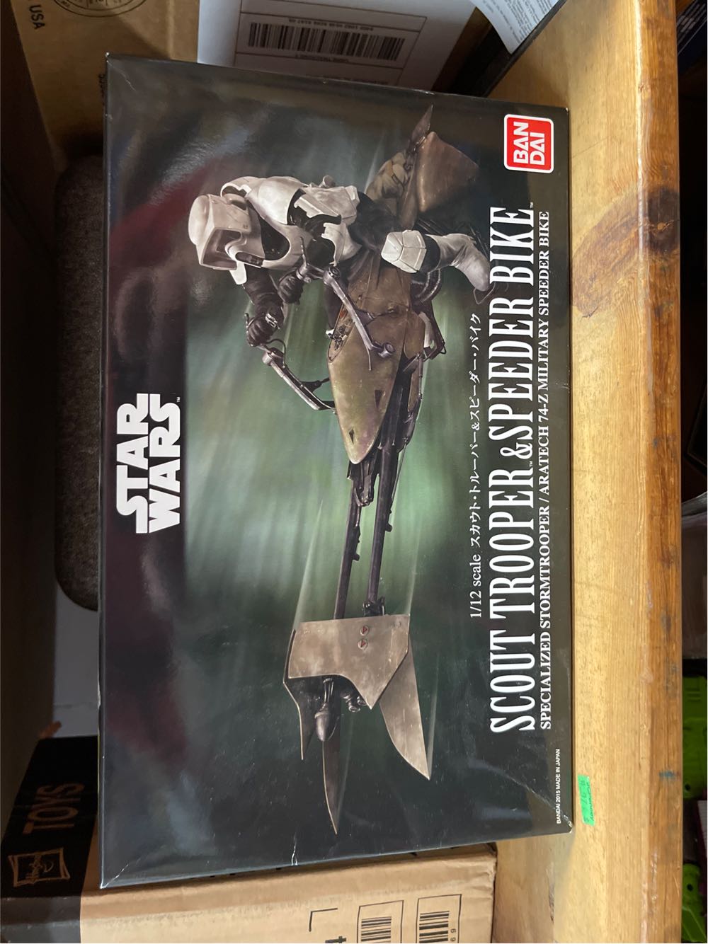 Bandai Hobby Star Wars 1 12 Scout Trooper & Speeder Bike Star Wars  (Star Wars) action figure collectible [Barcode 4543112966933] - Main Image 2