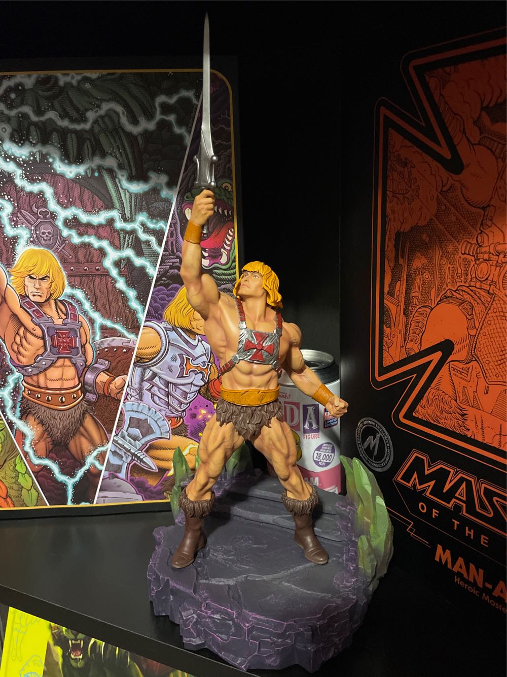 MOTU He-Man Art Scale 1/10 - Iron Studios action figure collectible [Barcode 618231951246] - Main Image 1