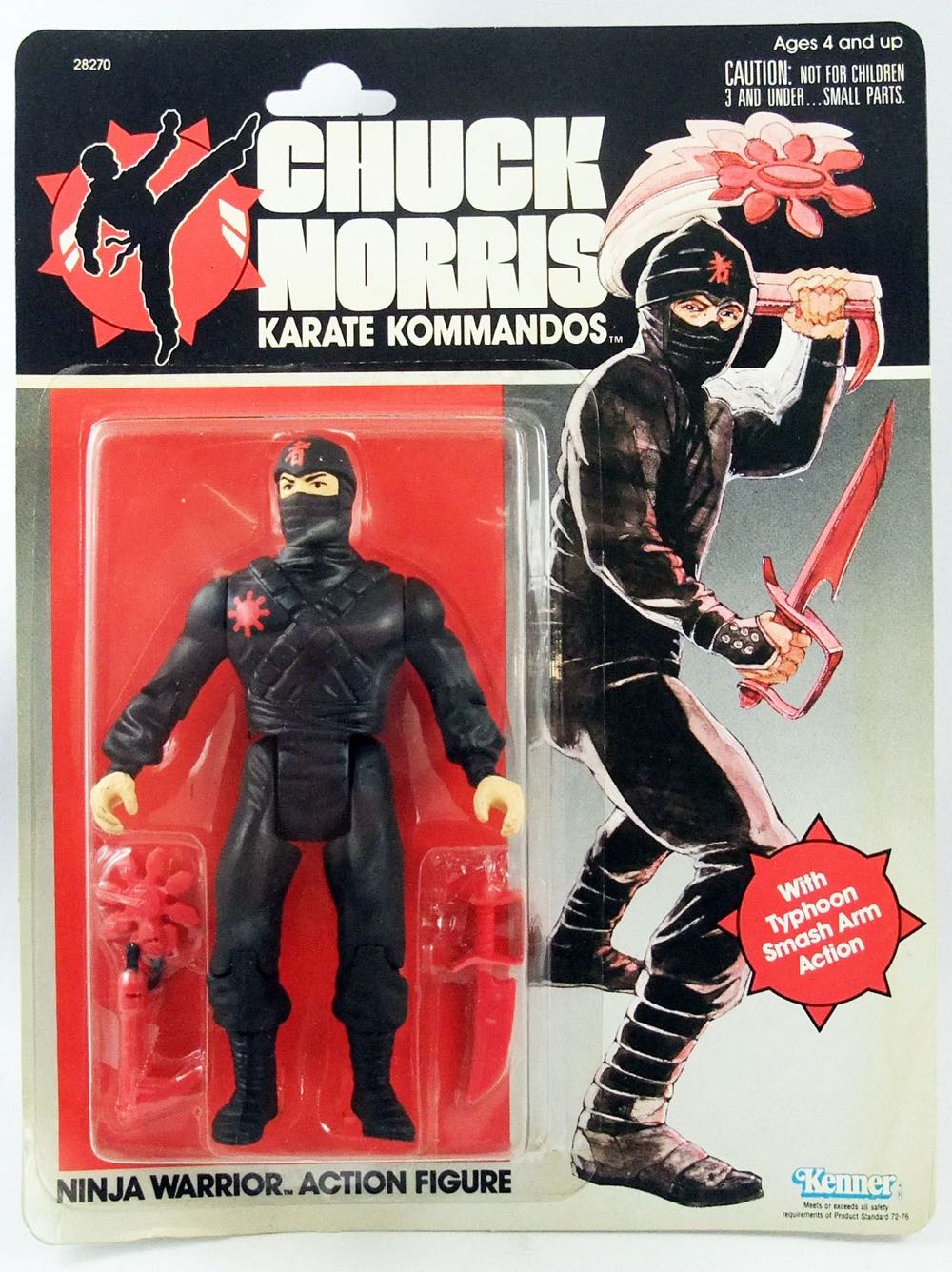 Ninja Warrior - Kenner (Chuck Norris - Karate Kommandos) action figure collectible - Main Image 2