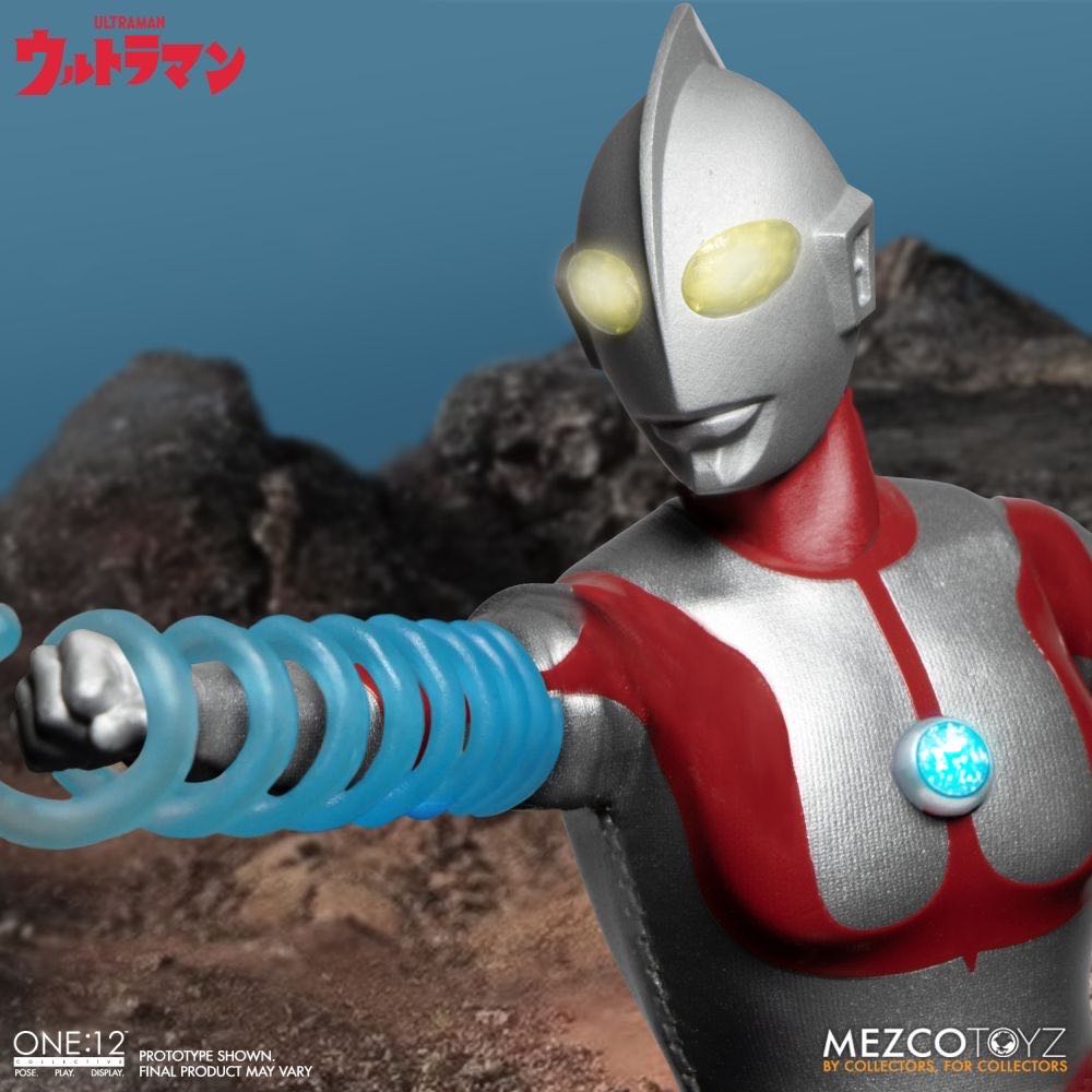 Mezco - One:12 Collective - Ultraman 6” Action Figure - Mezco Toyz (One:12 Collective - Ultraman) action figure collectible - Main Image 3