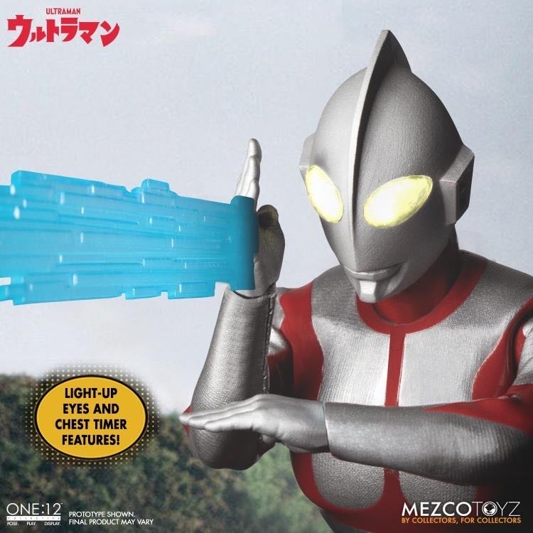 Mezco - One:12 Collective - Ultraman 6” Action Figure - Mezco Toyz (One:12 Collective - Ultraman) action figure collectible - Main Image 4