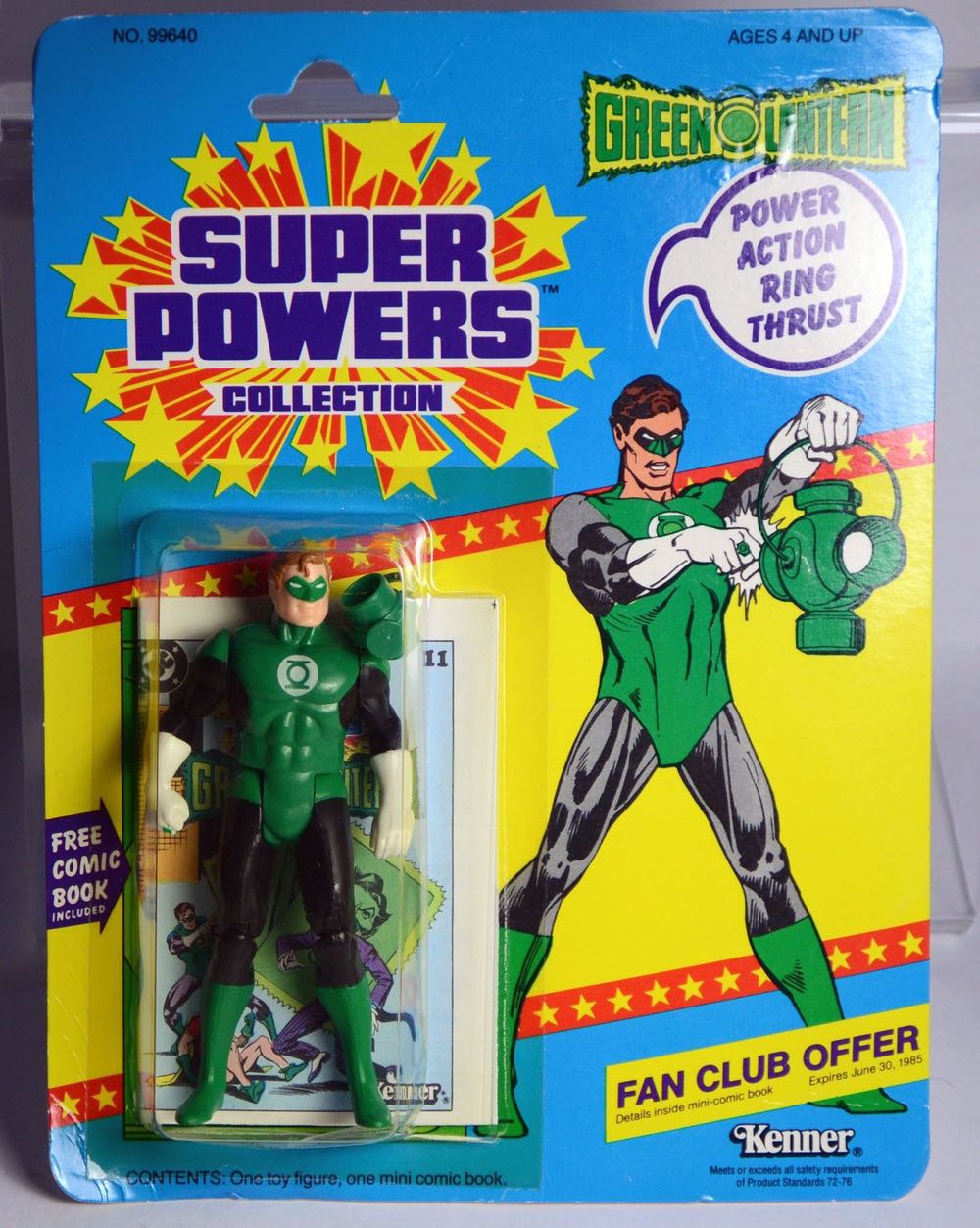 Green Lantern - Kenner (Super Powers - Kenner) action figure collectible - Main Image 2