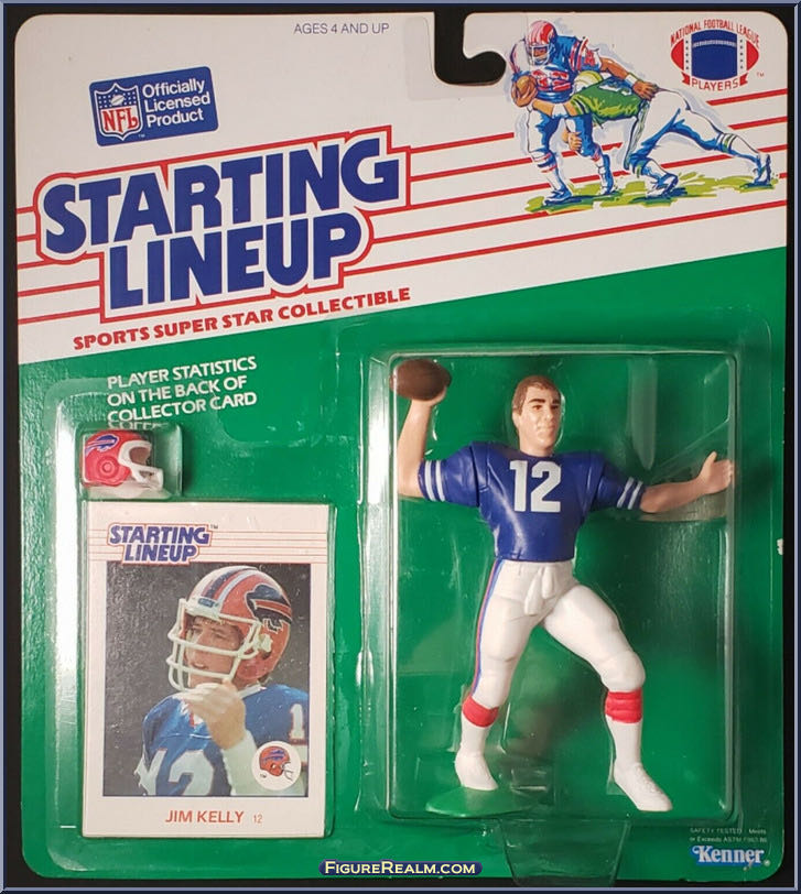 Jim Kelly [Buffalo Bills] - Kenner (Starting Lineup - Football) action figure collectible - Main Image 1