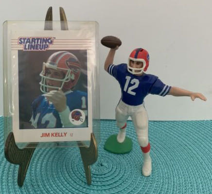 Jim Kelly [Buffalo Bills] - Kenner (Starting Lineup - Football) action figure collectible - Main Image 2