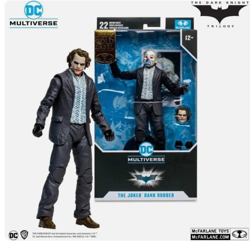 The Joker Bank Robber - The Dark Knight - McFarlane Toys™ (The Dark Knight (2008)) action figure collectible [Barcode 787926170832] - Main Image 2