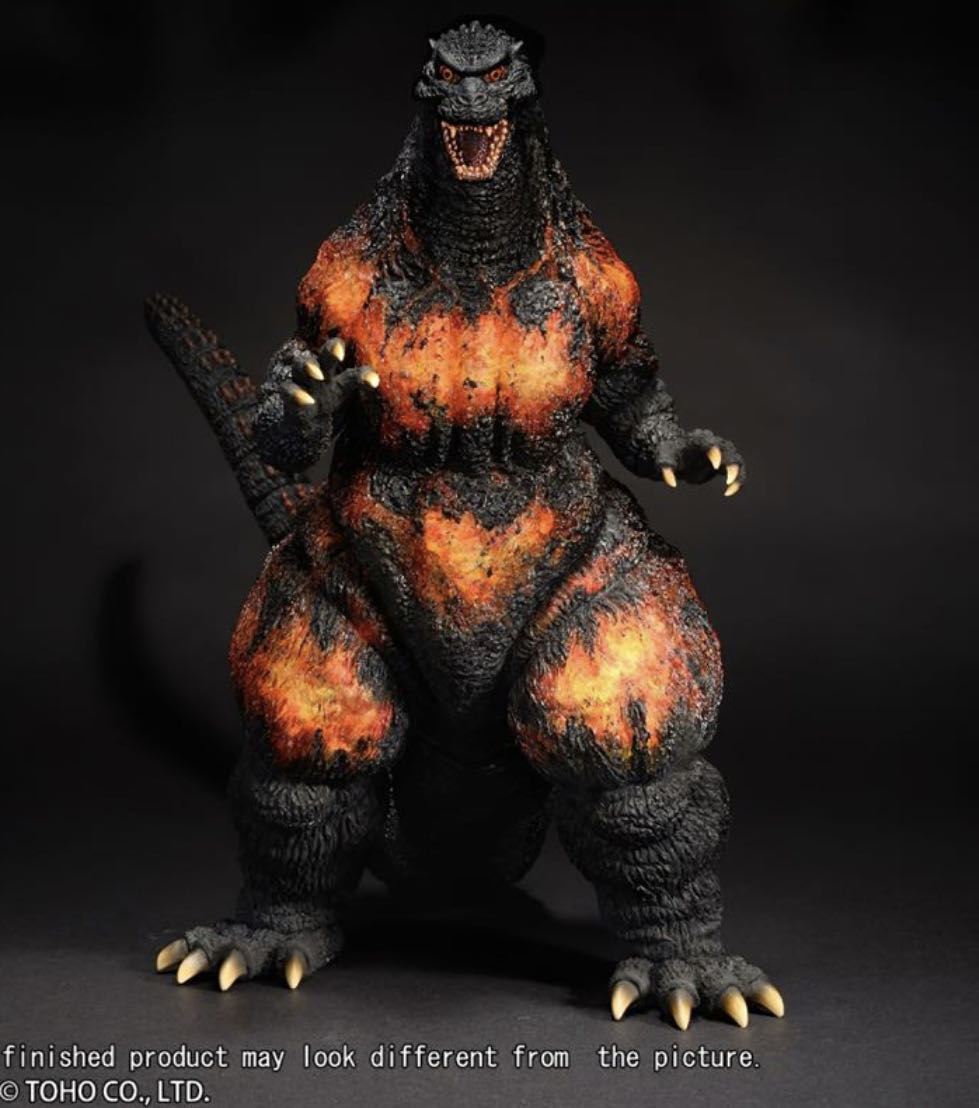 X-plus Burning Godzilla  action figure collectible - Main Image 1