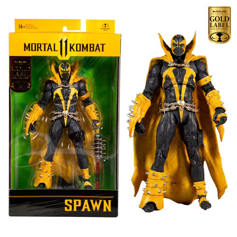 Spawn [Curse Of The Apocalypse - Gold Label] - McFarlane Toys (Mortal Kombat - McFarlane Toys) action figure collectible - Main Image 2