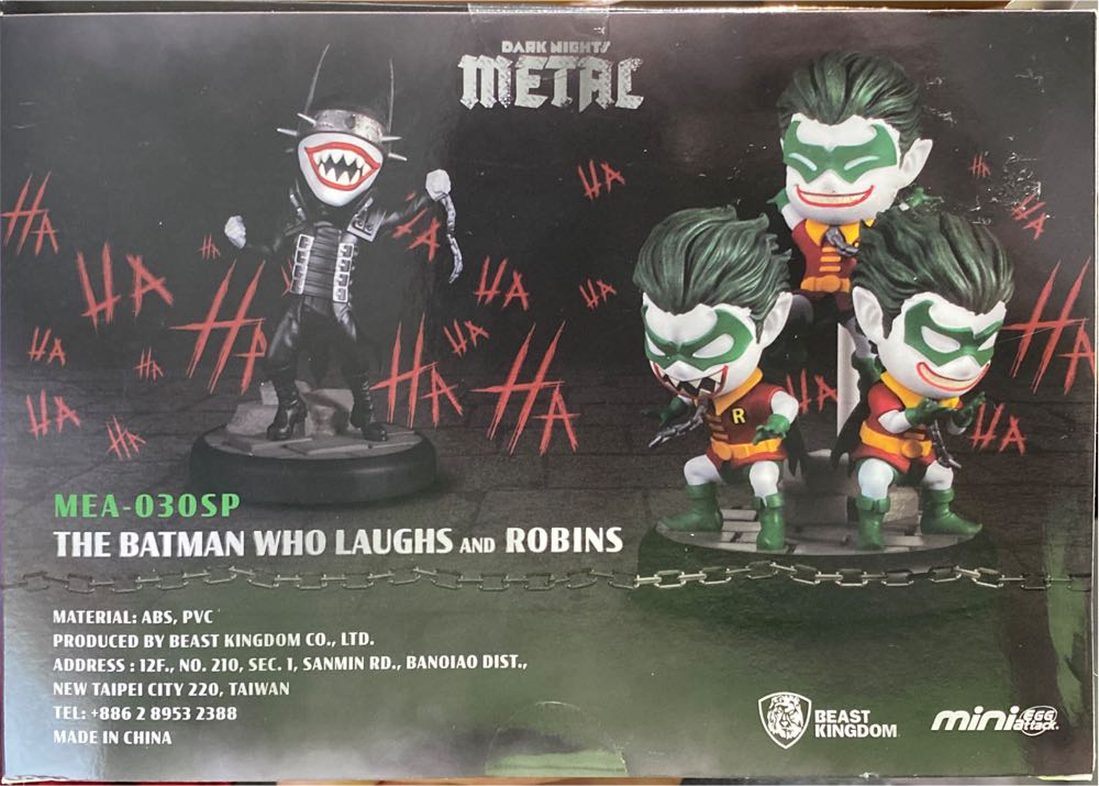 Beast Kingdom Co. Ltd Dark Knights Metal Mea-030sp Batman & Robin Minions Px Fig - Beast Kingdom action figure collectible [Barcode 4711203444862] - Main Image 2