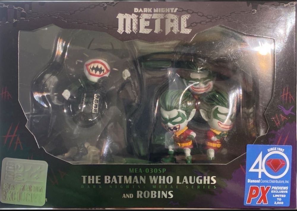 Beast Kingdom Co. Ltd Dark Knights Metal Mea-030sp Batman & Robin Minions Px Fig - Beast Kingdom action figure collectible [Barcode 4711203444862] - Main Image 3