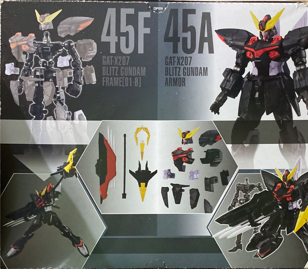 Bandai Mobile Suit Undam Frame New 14 Gundam Armor With And 45a 45f 1 Set  action figure collectible [Barcode 0045557111519] - Main Image 2