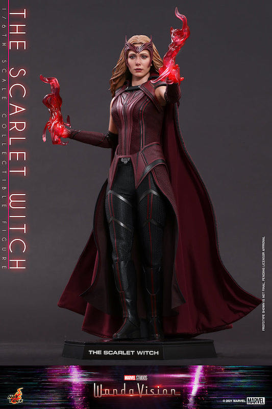 Scarlet Witch WandaVision Hot Toys TMS036 - Hot Toys / Sideshow (The Scarlet Witch) action figure collectible [Barcode 4895228607416] - Main Image 3