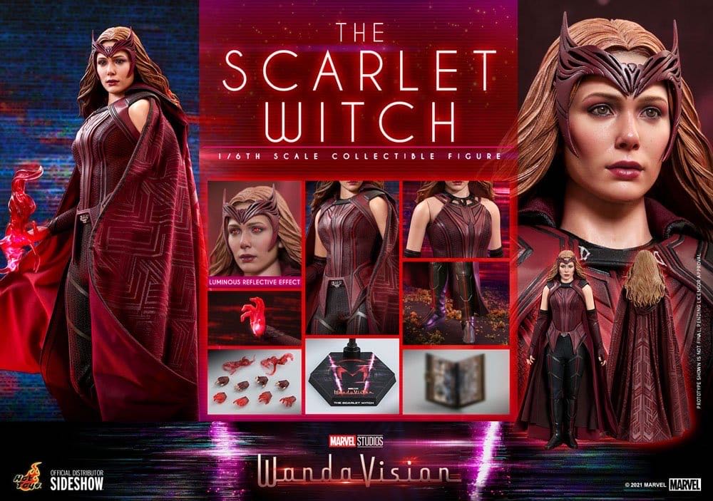 Scarlet Witch WandaVision Hot Toys TMS036 - Hot Toys / Sideshow (The Scarlet Witch) action figure collectible [Barcode 4895228607416] - Main Image 4
