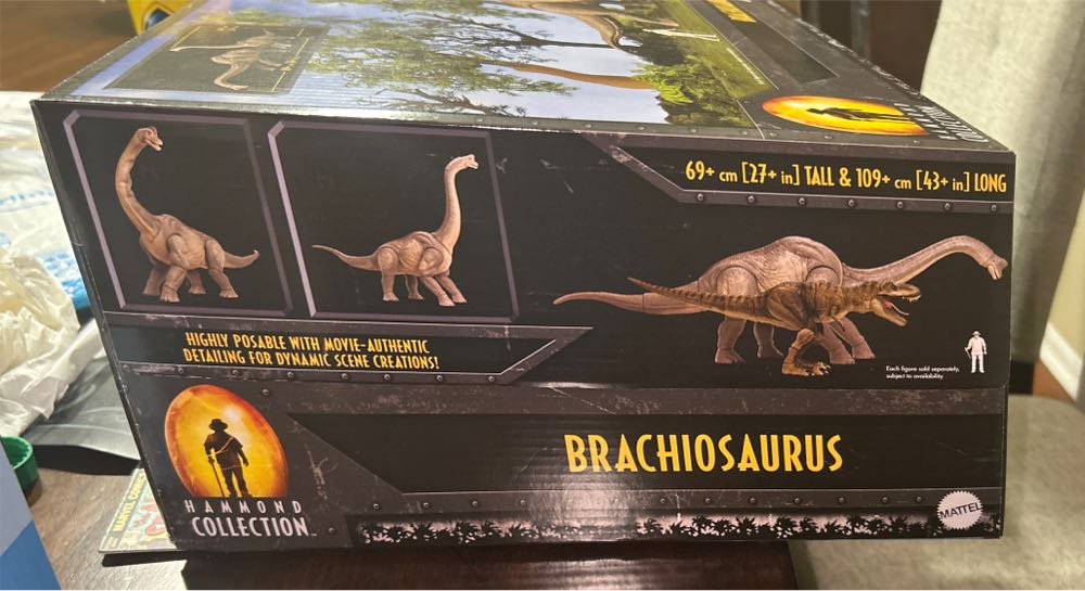 Jurassic Park - Brachiosaurus - Mattel (Hammond Collection) action figure collectible [Barcode 194735153572] - Main Image 4