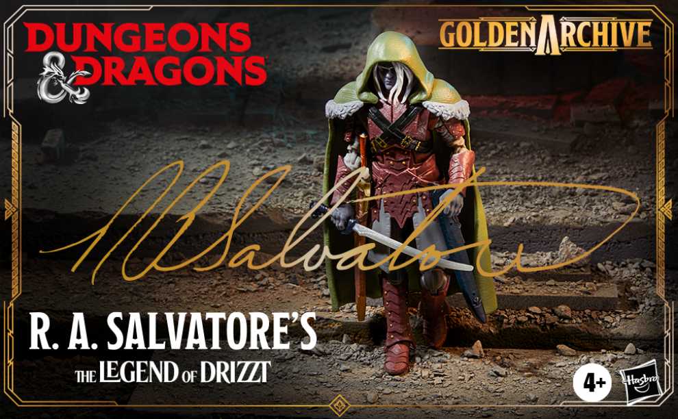 Drizzt Do’Urden - The Legend Of Drizzt - Hasbro - Pulse (Golden Archive) action figure collectible [Barcode 5010996121530] - Main Image 4