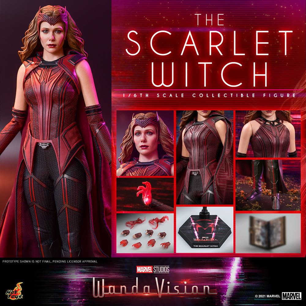 Hot Toys TMS 036 WandaVision Scarlet Witch - Hot Toys (Scarlet Witch) action figure collectible - Main Image 2