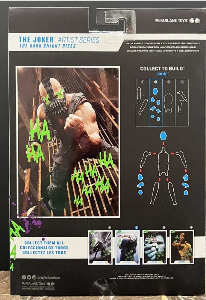 Mcfarlane Dc Multiverse Dark Knight Rises Jokerized Series Joker Gold Label Batman Artist The - McFarlane Toys (McFarlane Toys) action figure collectible [Barcode 787926155822] - Main Image 3