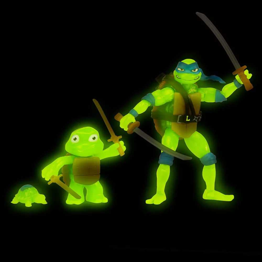 Playmates Teenage Mutant Ninja Turtles: Mutant Mayhem Leonardo-Making Of A Ninja - Playmates (Teenage Mutant Ninja Turtles) action figure collectible [Barcode 043377835813] - Main Image 4